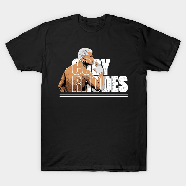 cody rhodes comic illustration style T-Shirt by jerrysanji